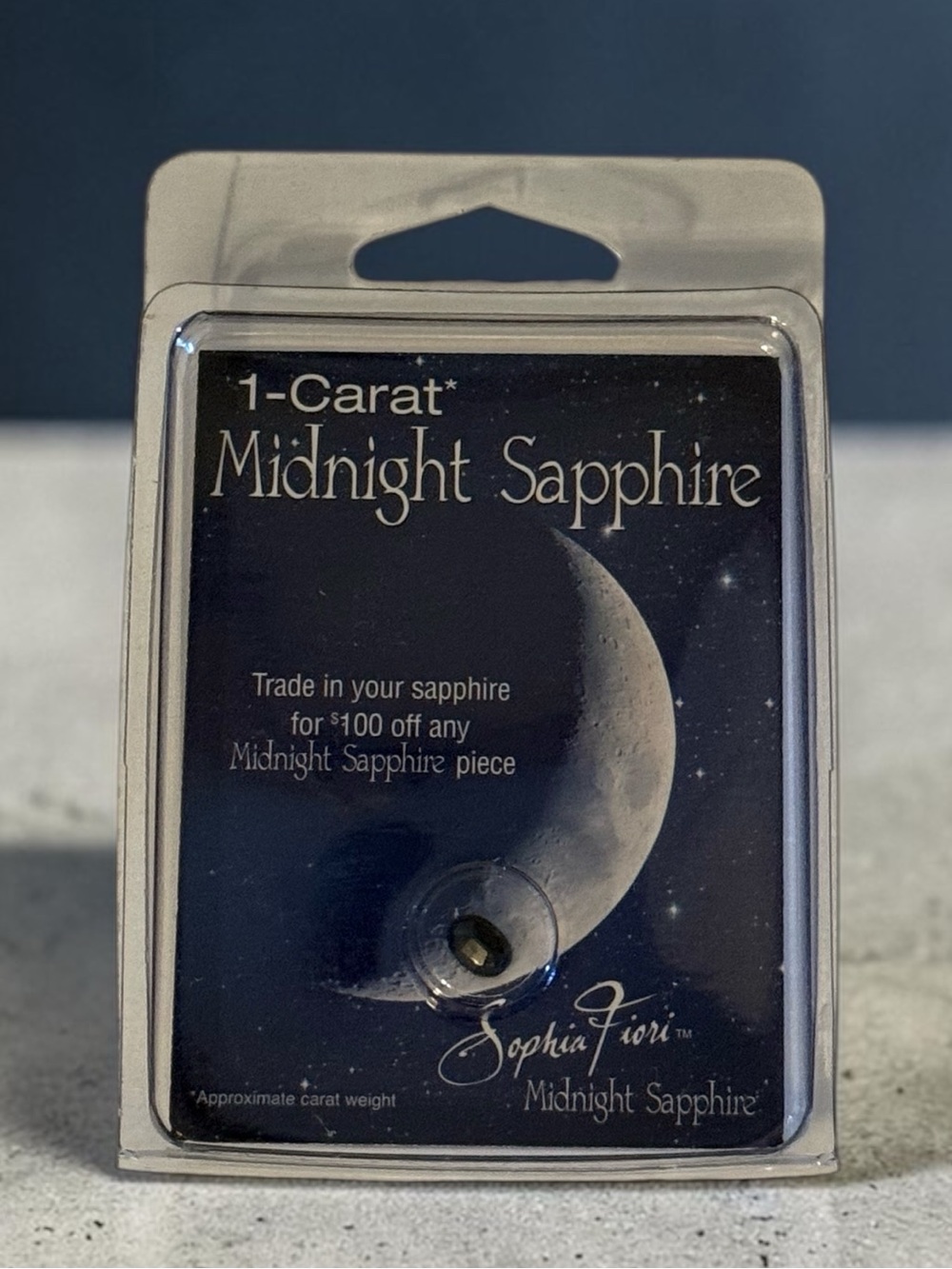 🫶🏻 Sophia Fiori 1-Carat Midnight Sapphire